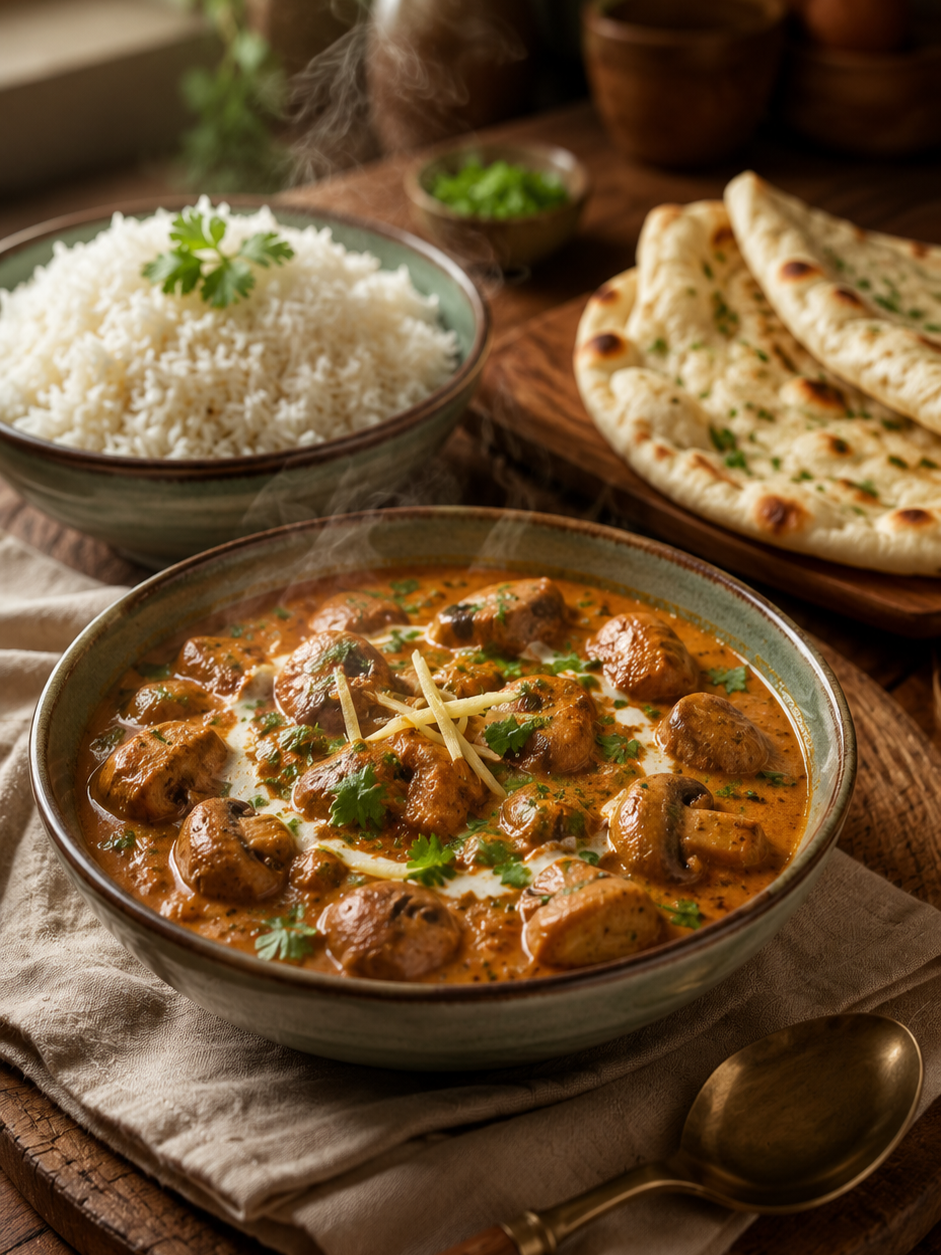Mushroom Masala